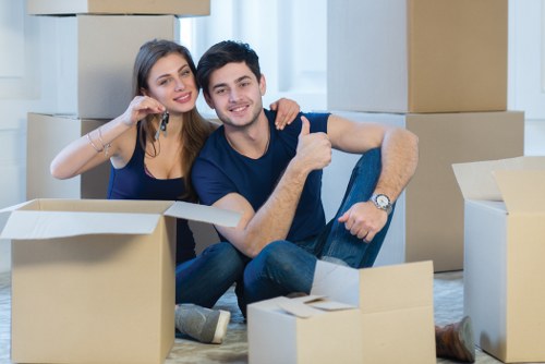 Professional packing support for a Stockwell home move