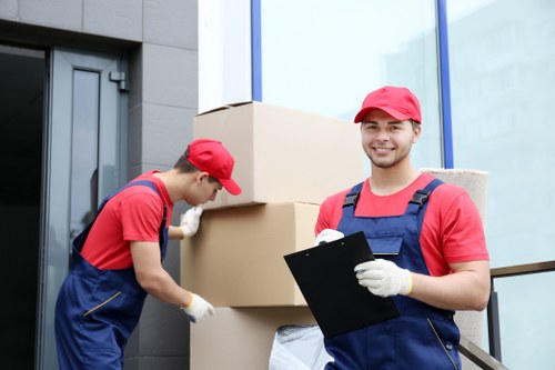 Local man with van service helping with a move in Stockwell