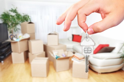 Organised unpacking service for local flats and houses