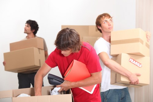 Careful furniture handling during a Stockwell home relocation